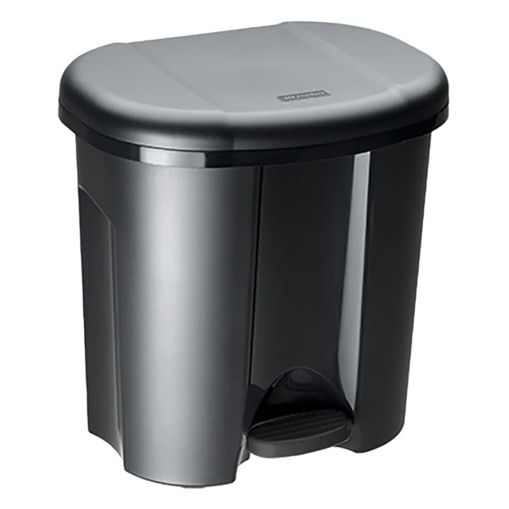 Rotho PILA Pedal Bin Waste Separator 2x10L Black