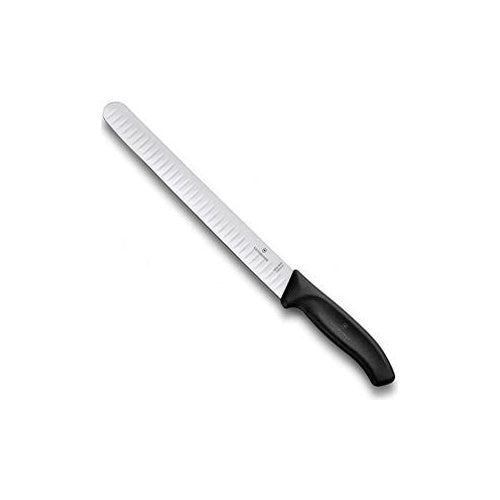 Victorinox V-6.82 23.25B Swiss Classic Schinkenmesser, 25cm, schwarz (V-6.82 23.25B) afbeelding 1
