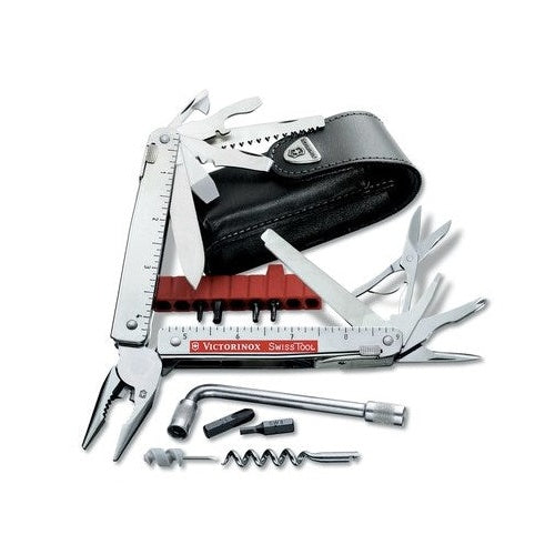 Victorinox Schweizer Taschenmesser SwissTool Plus I mit Leder-Etui 3.0338.L (3.0338.L) afbeelding 1