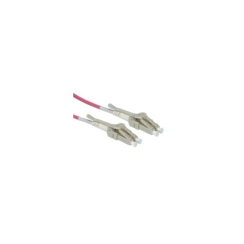 ROLINE - Netzwerkkabel - LC Multi-Mode (M) - LC Multi-Mode (M) - 5 m - Glasfaser - 50/125 Mikrometer - OM4 - Violett (21.15.8875) afbeelding 1