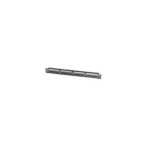 ROLINE Kat.5e 48,30cm (19")-Panel, 24 Ports, UTP, schwarz (26.11.0349) afbeelding 1