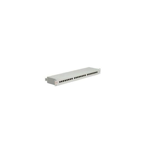 ROLINE 48,30cm (19")-Patchpanel 1 HE, 24 Ports, Kat.5e, grau (26.11.0329) afbeelding 1