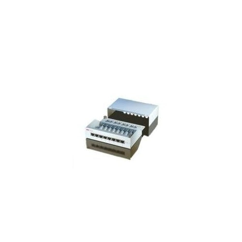 ROLINE Patchpanel, 8 Ports, Kat.5e, geschirmt, lichtgrau (26.11.0304) afbeelding 1