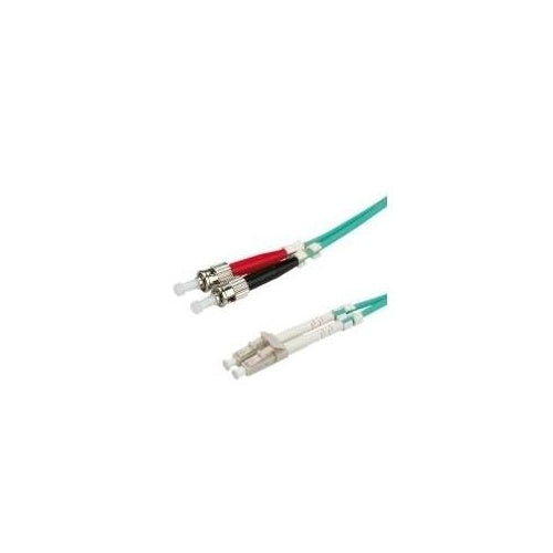 ROLINE LWL-Kabel 50/125µm OM3, LC/ST, türkis 10m (21.15.8728) - 7611990191277 - image 1