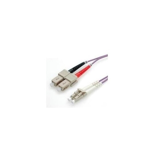 ROLINE LWL-Kabel 50/125µm OM4, LC/SC, violett 10m (21.15.8768) afbeelding 1