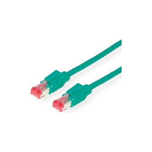 DRAKA S/FTP-Patchkabel Kat. 6 H, 10 m, grün (21.05.2103) afbeelding 1