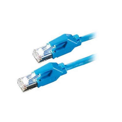 Dätwyler DATWYLER - Patch-Kabel - RJ-45 (M) - RJ-45 (M) - 10 m - SSTP-Kabel - CAT 6 - halogenfrei - Blau (21.05.0104) afbeelding 1