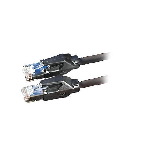 Dätwyler DATWYLER - Patch-Kabel - RJ-45 (M) - RJ-45 (M) - 10 m - SSTP-Kabel - CAT 6 - halogenfrei - Schwarz (21.05.0105) afbeelding 1