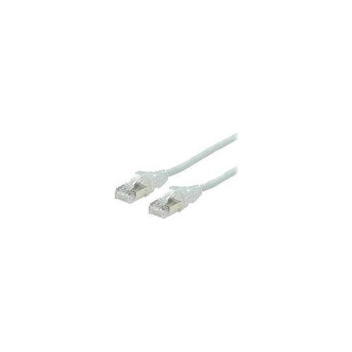 Dätwyler - Patch-Kabel - RJ-45 (M) bis RJ-45 (M) - 15 m - SFTP, PiMF - CAT 6 - halogenfrei, verseilt - lila (21.05.0614) afbeelding 1