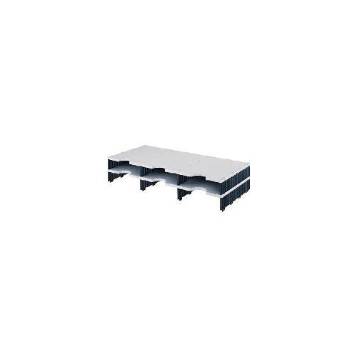 styro Erweiterungsmodule Trio styrodoc/268130298, grau/schwarz, 723x140x331mm afbeelding 1