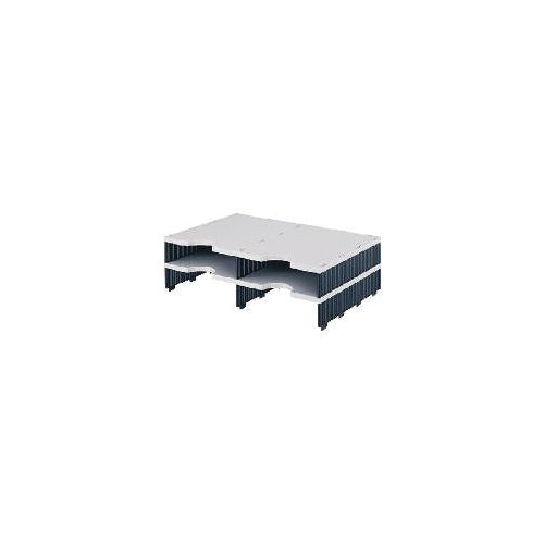 styro Erweiterungsmodule DUO 268120298, grau/schwarz, Kunststoff, 485x140x331mm afbeelding 1