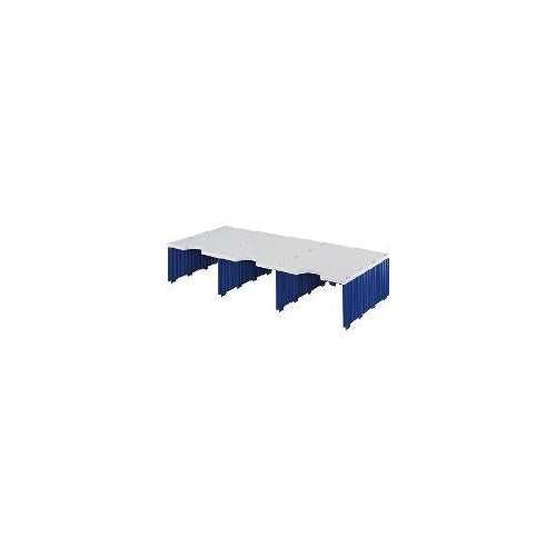 styro Erweiterungsmodule Trio styrodoc/268132138, grau/blau, B723xH140xT331mm afbeelding 1
