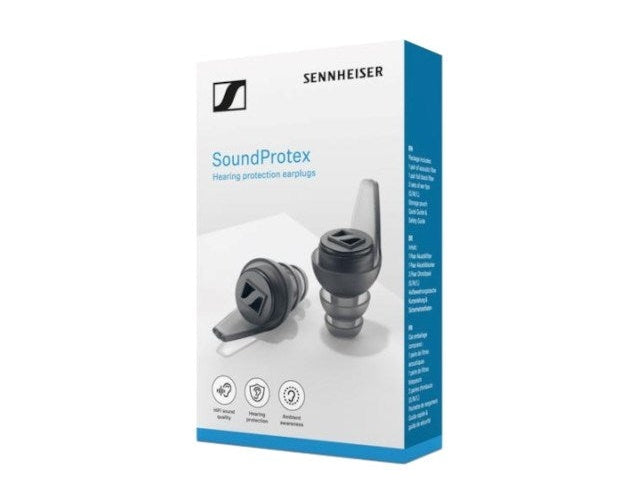 Sennheiser SoundPredex - Predective earplugs with 3 types of acoustic filters afbeelding 4