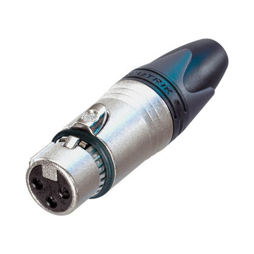 Neutrik EMC Series NC3FXX-EMC - Audio-Stecker - XLR3 (W) (NC3FXX-EMC) afbeelding 1