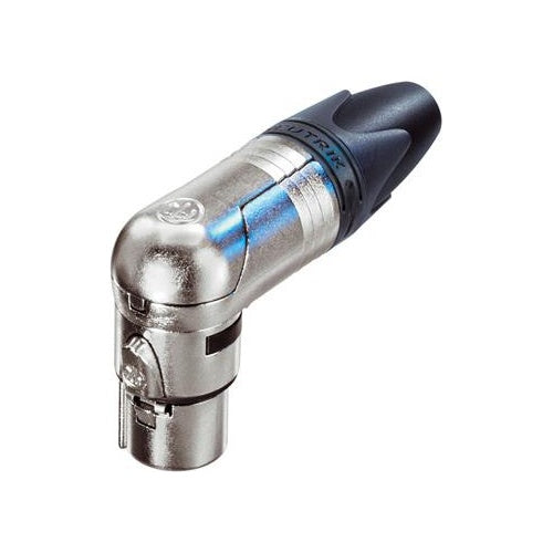 Neutrik RX Series - Audio-Stecker - XLR3 (W) - rechts-gewinkelter Stecker (NC3FRX) afbeelding 1