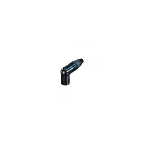 NEUTRIK XLR-Steckverbinder Stecker, gewinkelt Polzahl: 7 Schwarz NC7MRX-B 1 St. (NC7MRX-B) afbeelding 1