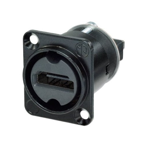 Neutrik NAHDMI-W-B - Modulare Eingabe - HDMI - Schwarz afbeelding 1