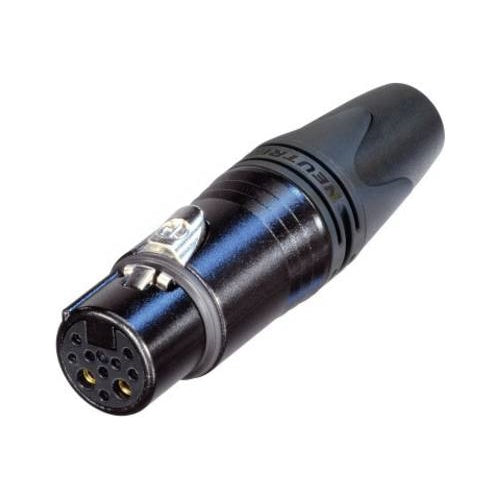 Neutrik NC10FXX-14-B Drahtverbinder XLR Schwarz (NC10FXX-14-B) - 7613187009747 - image 1