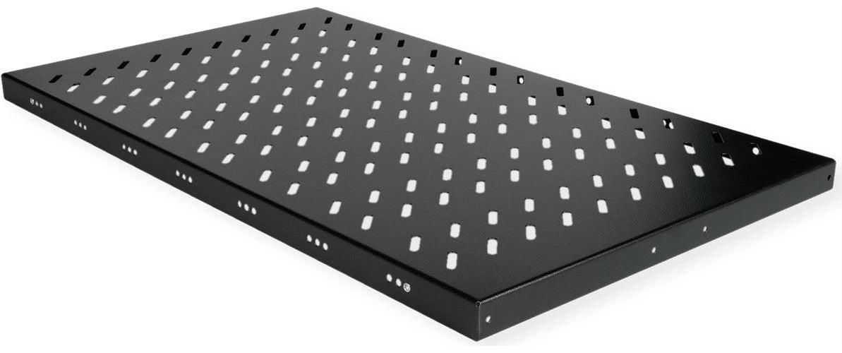 ROLINE 19 Zoll Fachboden 1 HE 770 T 50 kg schwarz (26.21.0117) afbeelding 1