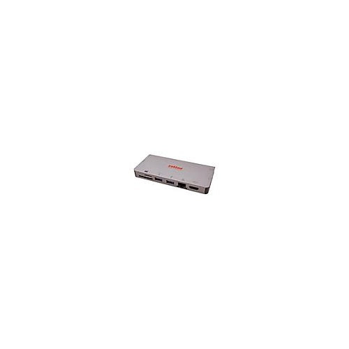 ROLINE 12.02.1022 Notebook-Dockingstation & Portreplikator Verkabelt USB 3.2 Gen 1 (3.1 Gen 1) Type-C Grau (12.02.1022) afbeelding 2
