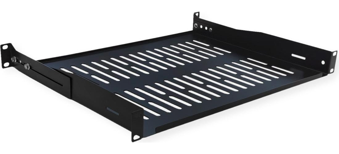 VALUE 19"-Fachboden T 350 mm< 25 kg U-Form (26.99.0429) afbeelding 1