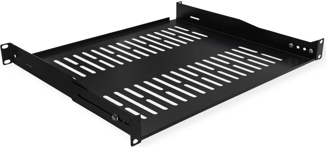 VALUE 19"-Fachboden T 400 mm< 25 kg U-Form (26.99.0430) afbeelding 1