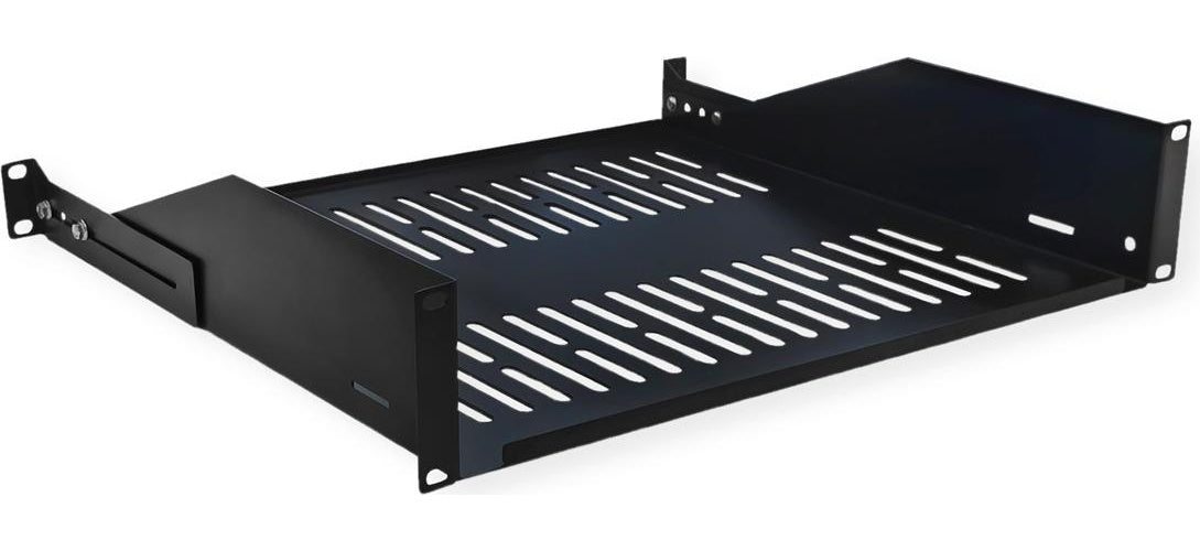 VALUE 19"-Fachboden T 400 mm< 25 kg U-Form (26.99.0434) afbeelding 1