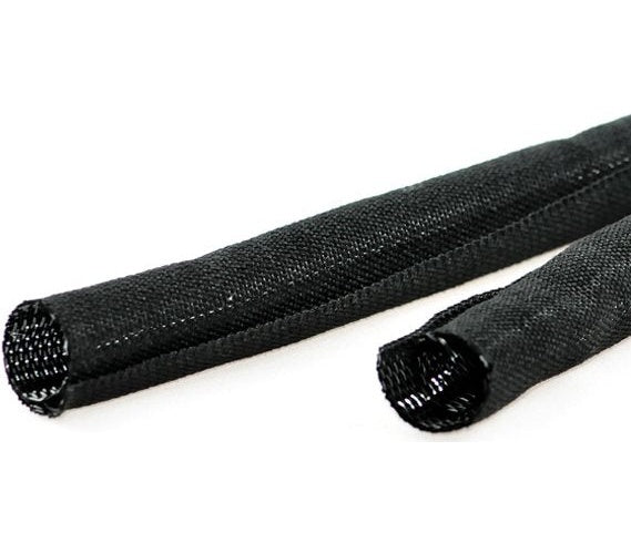 VALUE Gewebeschlauch SNAP für Kabelbündelung, schwarz, 25m 25m (19.08.3155) afbeelding 1