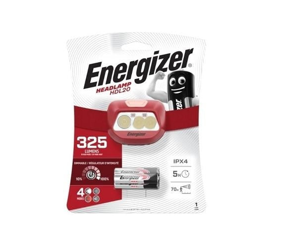 ENERGIZER FLASHLIGHT HEADLIGHT HDL20 3AAA 325 lm afbeelding 1