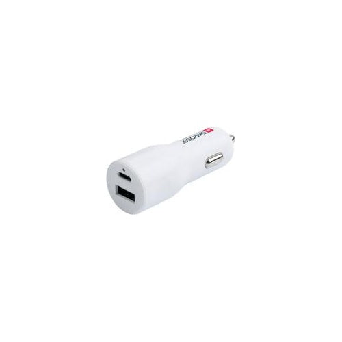 SKROSS Dual Car Charger 20W PD white (SKCHCA0120WPDCN) afbeelding 1