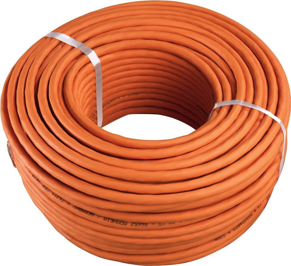 Hama Cat.7 Network Cable - Raw Cable - 10 Gbit/s - S/FTP Shielded - 50 m (00020099)