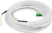 DIGITUS Network Cable - LC/APC Single Mode - 30.0 m - 9/125 Micrometers - Halogen-Free G.657.A2/OS2 DK-3904LCA-30