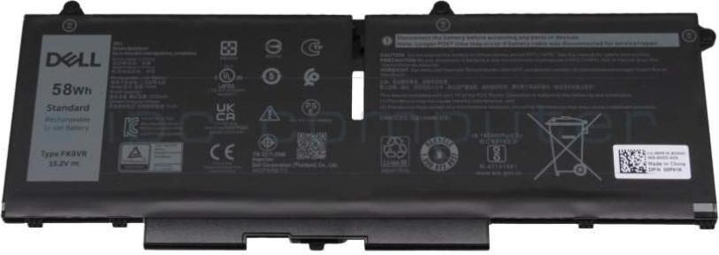 Dell 07KRV Notebook Battery 58Wh 3625mAh 15.2V Black (07KRV)