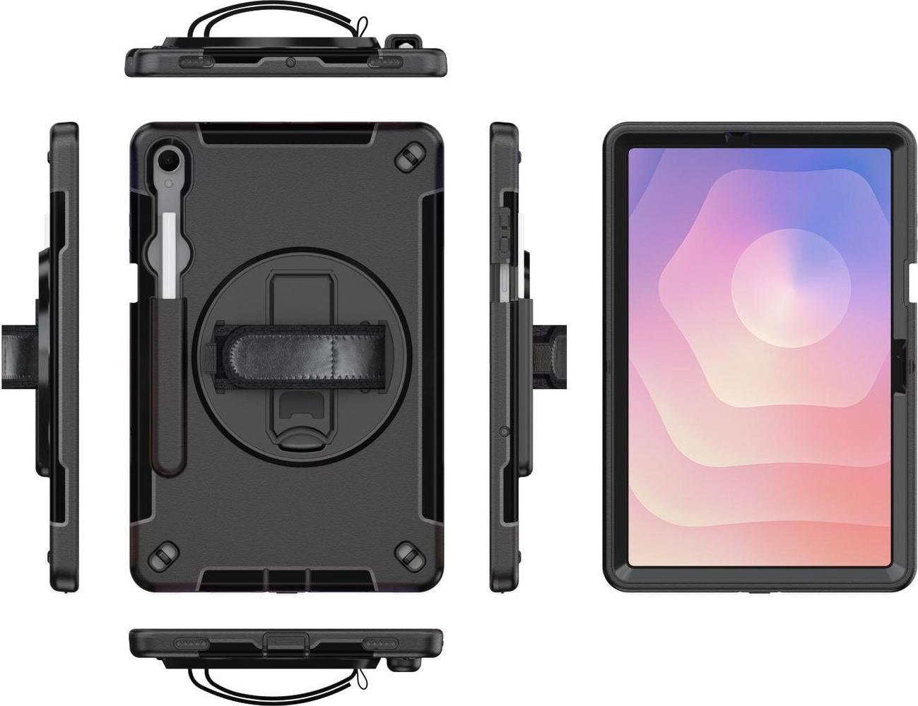 eSTUFF Galaxy Tab S11 OHIO Defender Case with hand strap (ES68105010-BULK)