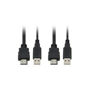 LevelOne KVM-0290 - KVM Switch - USB - 2 x KVM Ports - 1 Local User - Desktop