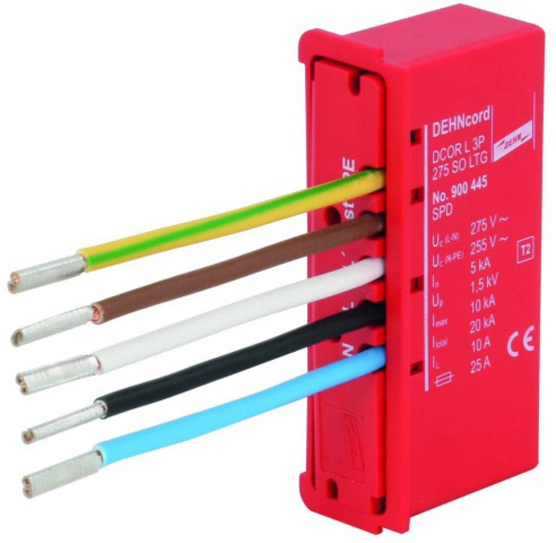 DEHNcord L3P 275SO LTG Type 2 Surge Arrester - 900445