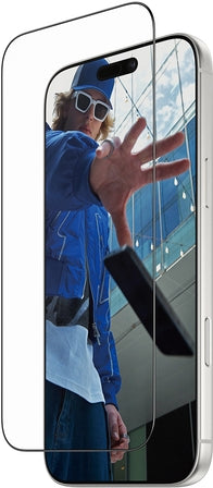 PanzerGlass Screen Protector with Black Frame for iPhone 17 Pro Max Ultra-Wide Fit (PG49876)