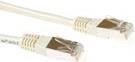 ACT 15 m Cat6a SSTP PiMF Ivory Network Cable (IB3615)