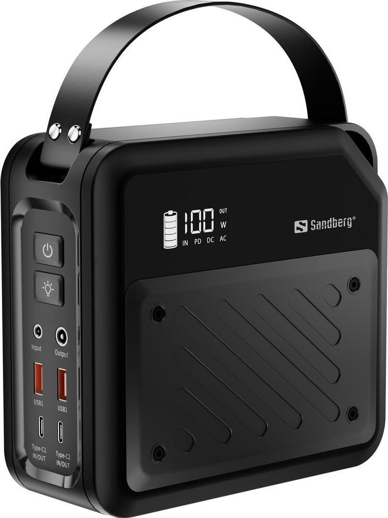 SANDBERG Active 72000 - Portable Power Plant - AC 230 V/ DC 5 - 72,000 mAh