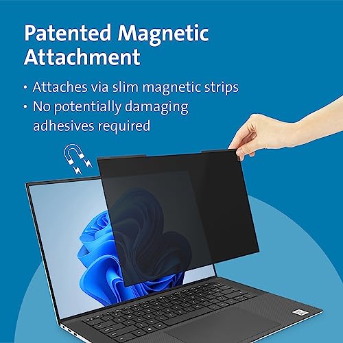 Kensington MagPro - Privacy Screen for Notebooks - 16:10 - Removable - Magnetic - 39.6 cm (15.6") - Black
