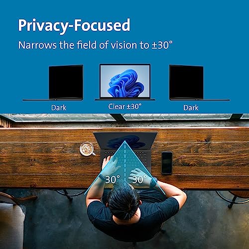 Kensington MagPro - Privacy Screen for Notebooks - 16:10 - Removable - Magnetic - 39.6 cm (15.6") - Black