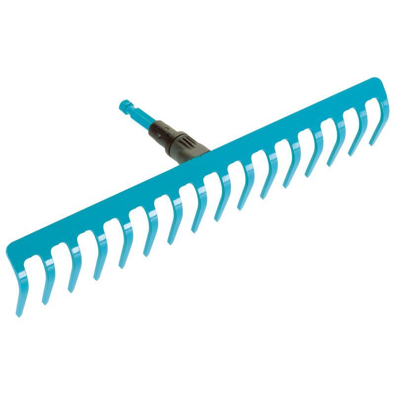 Gardena Combisystem Rake 41 cm 16 Tines Turquoise Steel (3179)
