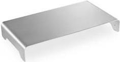 DIGITUS Ergonomic Monitor Riser - Stand for Monitor/Notebook - Aluminum - Silver - 11"-32" - DA-90369