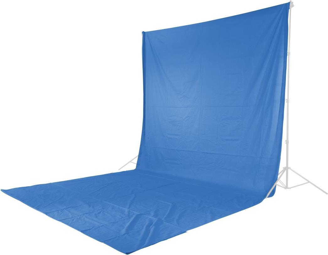 Hama 00021159 - Blue Cotton Background Screen - 2950 x 6000 mm