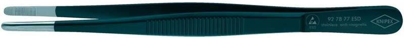 Knipex 92 78 77 ESD Precision Tweezers Blunt 145 mm