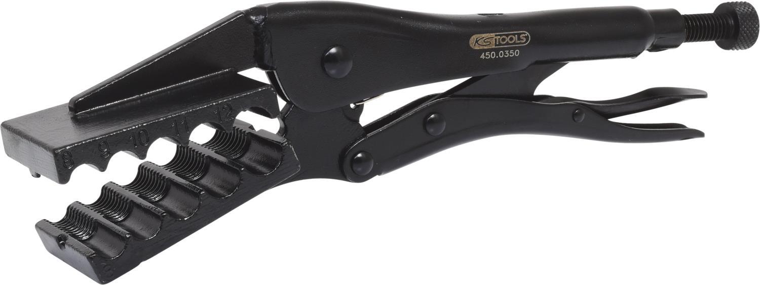 KS TOOLS Special Clamping Grip Pliers Ø 8-12 mm (450.0350)