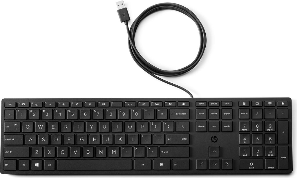 HP Desktop 320K Keyboard - English - European - for HP 240 G8, 24X G7, 25X G8, Pro c645, ProBook 440 G8, 630 G8,