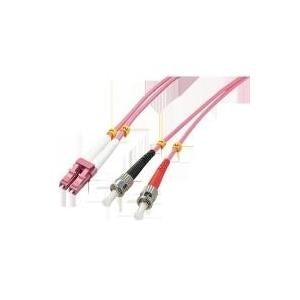 Lindy Patch Cable LC Multi-Mode (M) - ST Multi-Mode (M) - 15 m - OM4