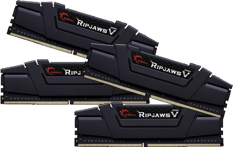 G.Skill Ripjaws V DDR4 64 GB (4 x 16 GB) 3200 MHz - Classic Black 288-PIN PC4-25600 CL16 F4-3200C16Q-64GVK