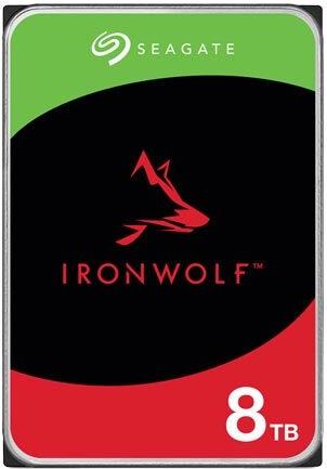 Seagate Ironwolf HDD - 8TB - 3.5" SATA 6GB/s - ST8000VN002